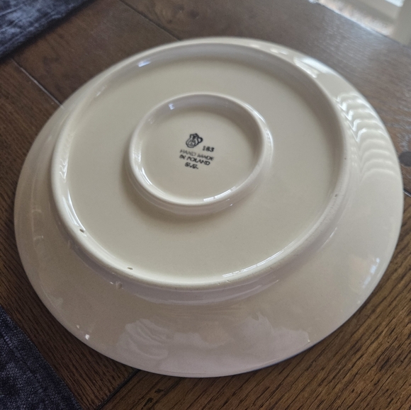 Polish Pottery 10.5" Plate - Picture 2 of 5